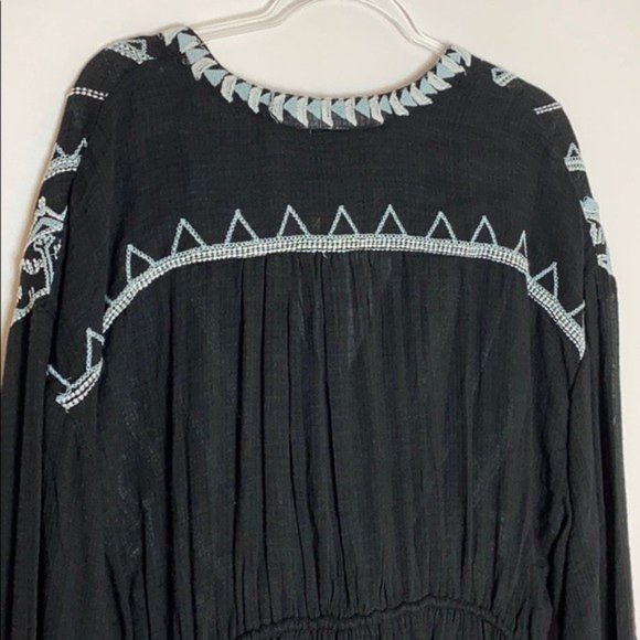 NWT Free People Saffron Embroidered Tunic L / XL - Picture 7 of 10